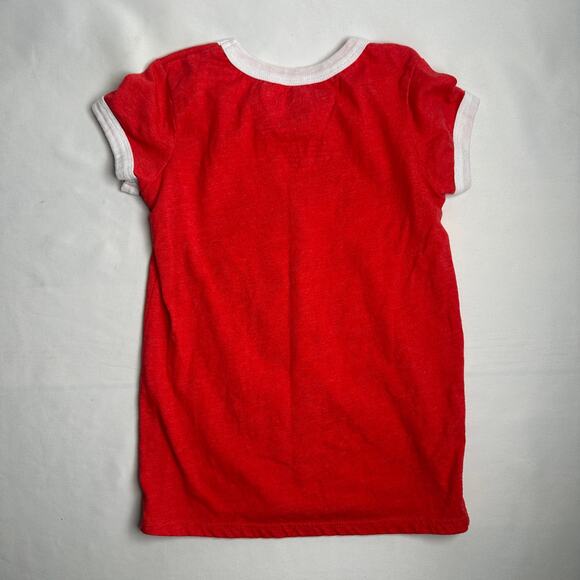 Peanuts 4th of July Snoopy & Woodstock Independence Day Top Sz XS 4-5 - Picture 6 of 7